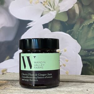 Cherry Plum and Ginger Jam