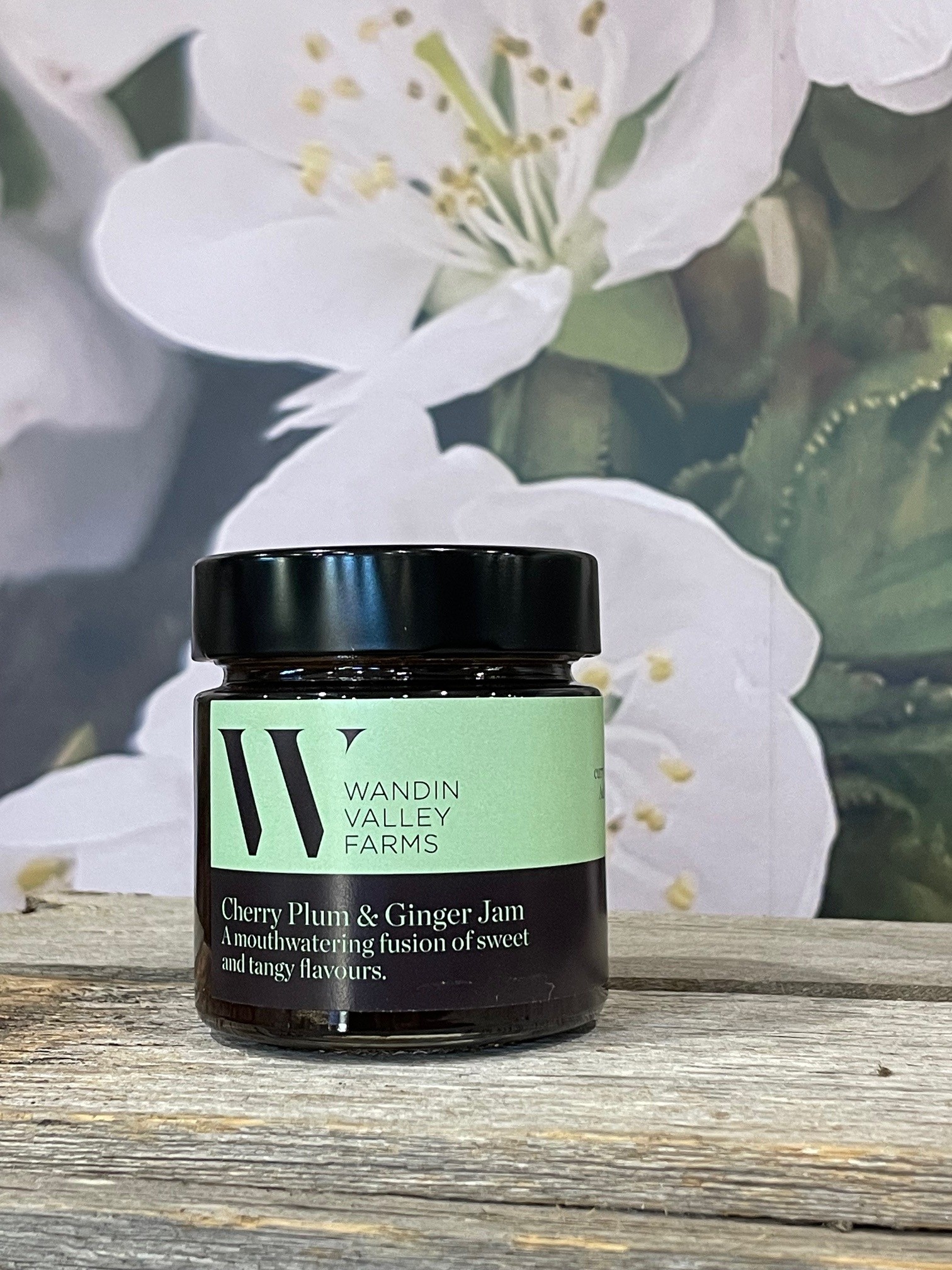 Cherry Plum and Ginger Jam